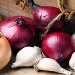 Onion and garlic