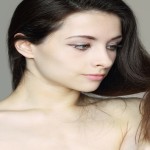 shiny hair