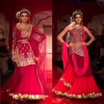 Amazing combination of fashion with mirror work