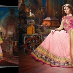 Amazing combination of fashion with mirror work 3