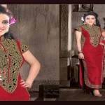 Amazing combination of fashion with mirror work 4