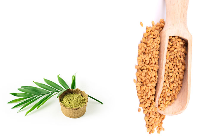 Fenugreek-and-henna-and-hair-pack